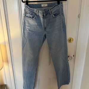 Abercrombie & Fitch Low rise baggy jean